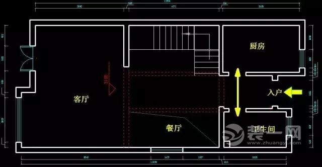 大户型拆改施工 207平欧式风格装修设计